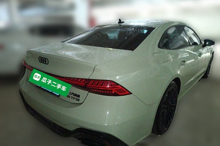 Used Audi A7L 2024 45 TFSI Luxury Edition Rear Right 45 Deg