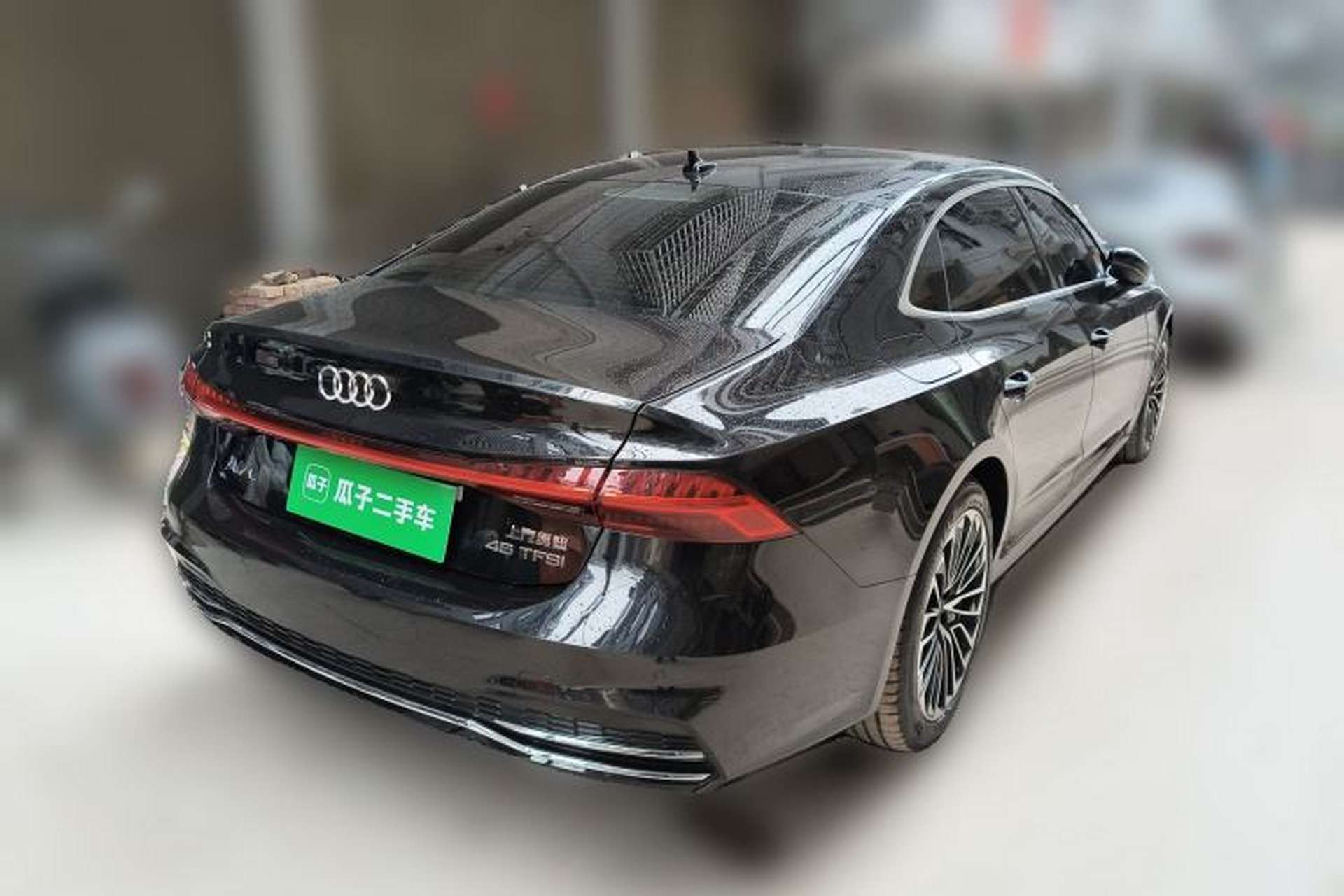 Used Audi A7L 2024 45 TFSI Luxury Edition Rear Right 45 Deg