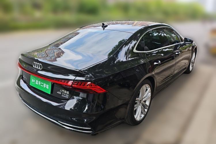 Used Audi A7L 2024 45 TFSI quattro Luxury Edition Rear Right 45 Deg