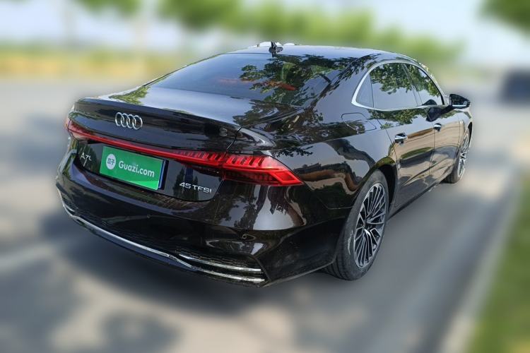 Used Audi A7L 2024 45 TFSI Luxury Edition Rear Right 45 Deg