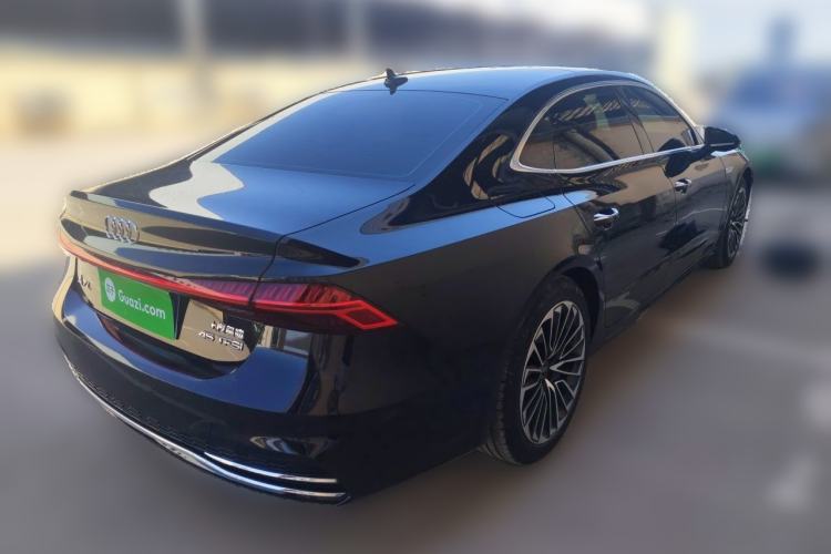 Used Audi A7L 2024 45 TFSI Luxury Edition Rear Right 45 Deg