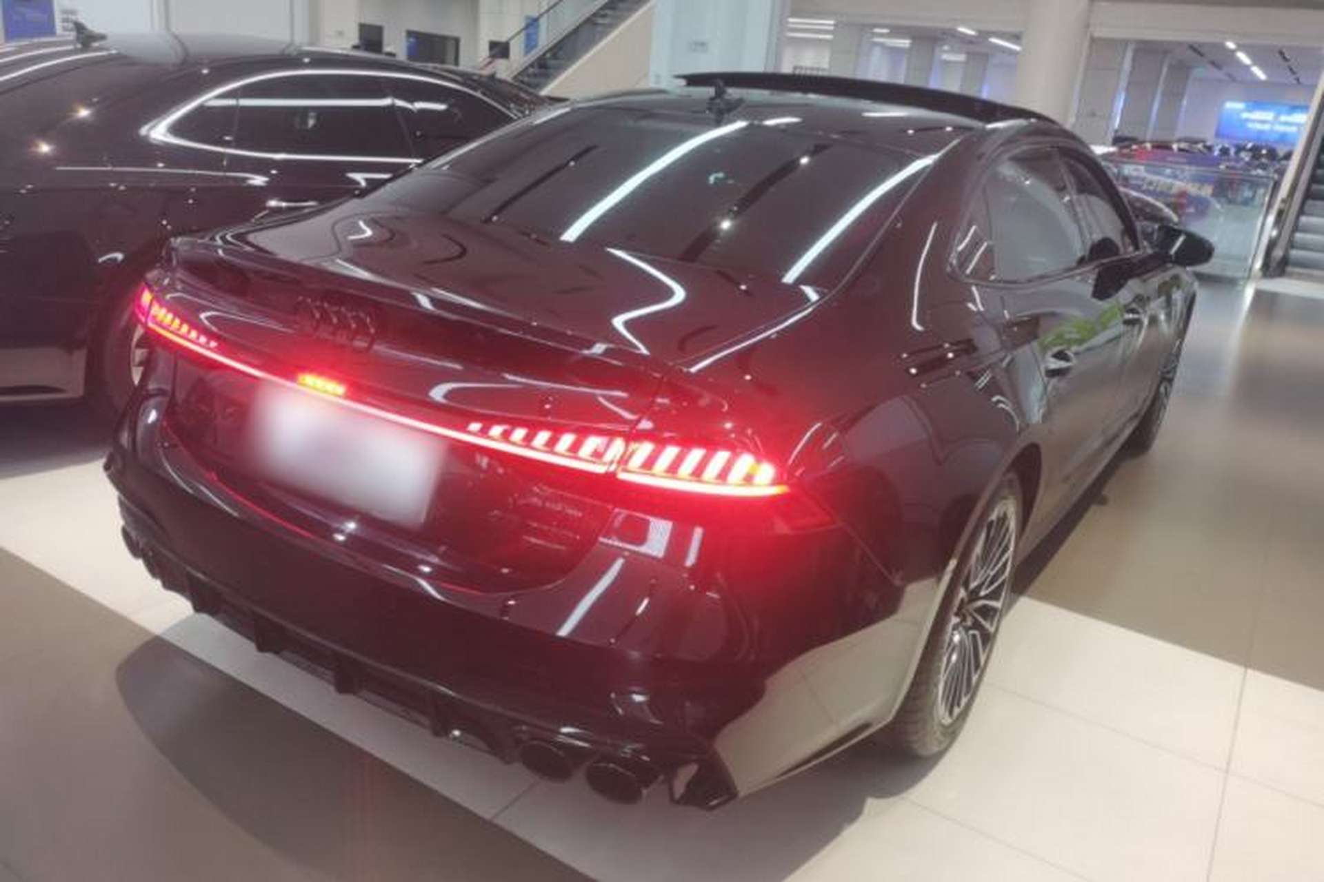 Used Audi A7L 2024 45 TFSI Luxury Edition Rear Right 45 Deg