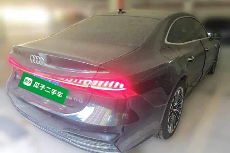 Used Audi A7L 2024 45 TFSI Luxury Edition Rear Right 45 Deg