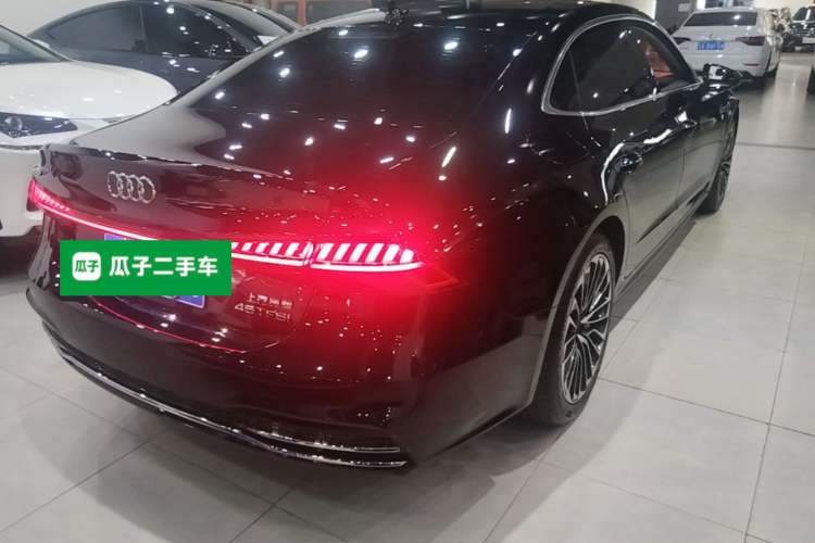 Used Audi A7L 2024 45 TFSI Luxury Edition Rear Right 45 Deg