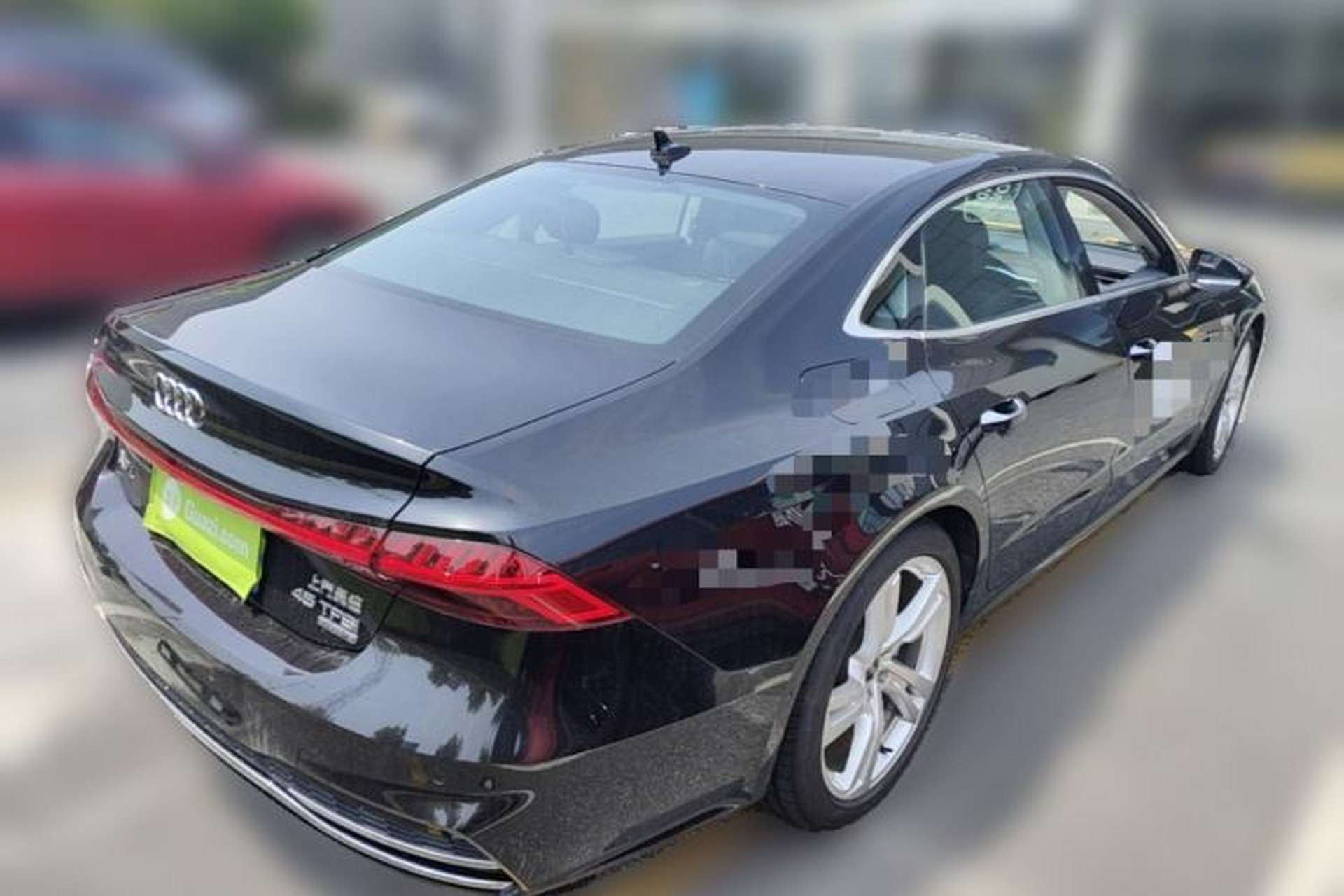 Used Audi A7L 2024 45TFSI quattro S-line Visionary Edition Flow Crystal Package Rear Right 45 Deg
