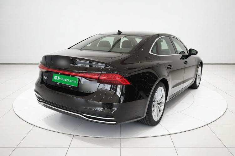 Used Audi A7L 2024 45TFSI S-line Dream-Building Edition Flow Crystal Package Rear Right 45 Deg