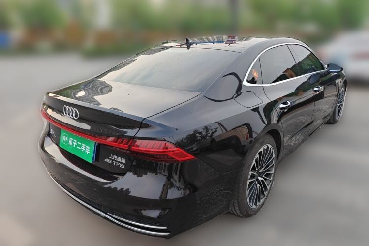Used Audi A7L 2024 45 TFSI Luxury Edition Rear Right 45 Deg