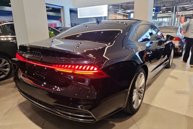 Used Audi A7L 2024 45 TFSI quattro Luxury Edition Rear Right 45 Deg