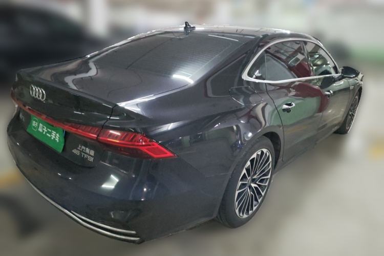 Used Audi A7L 2024 45 TFSI Luxury Edition Rear Right 45 Deg