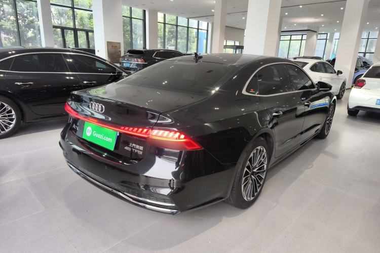 Used Audi A7L 2024 45 TFSI Luxury Edition Rear Right 45 Deg
