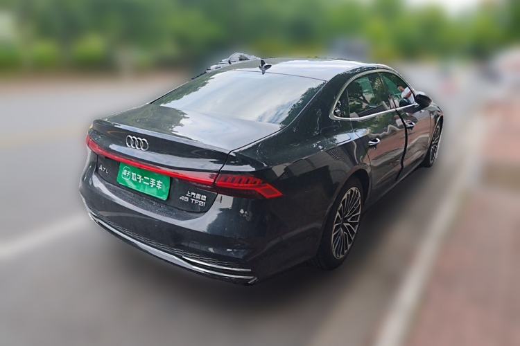 Used Audi A7L 2024 45 TFSI Luxury Edition Rear Right 45 Deg