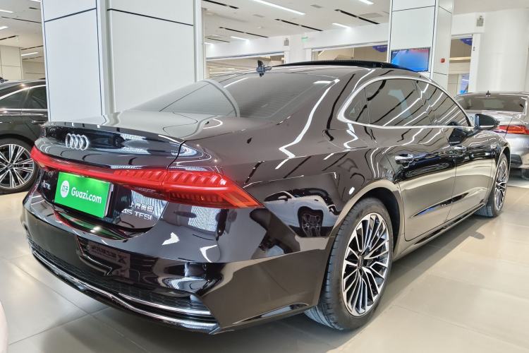 Used Audi A7L 2024 45 TFSI Luxury Edition Rear Right 45 Deg