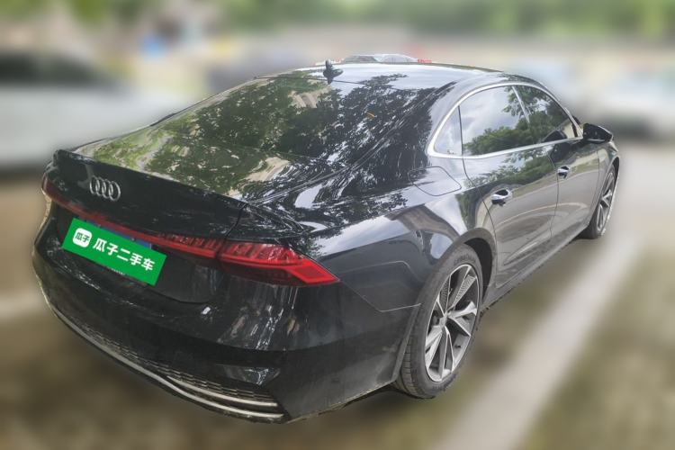 Used Audi A7L 2024 45 TFSI Luxury Edition Rear Right 45 Deg