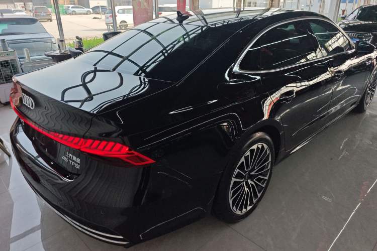 Used Audi A7L 2024 45 TFSI Luxury Edition Rear Right 45 Deg