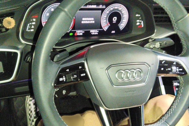 Used Audi A7L 2024 45 TFSI quattro S-line Black Warrior Edition Steering Wheel