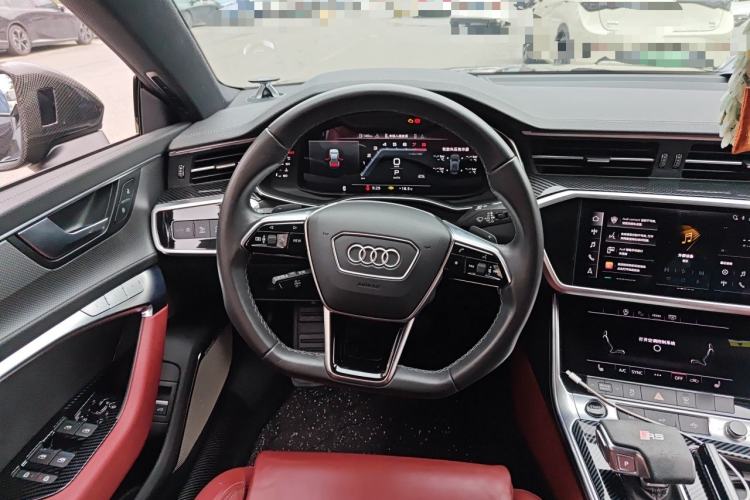 Used Audi A7L 2024 45 TFSI quattro S-line Black Warrior Edition Steering Wheel