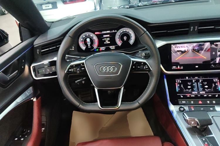 Used Audi A7L 2024 45 TFSI quattro S-line Black Warrior Edition Steering Wheel