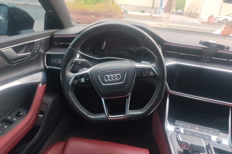 Used Audi A7L 2024 45 TFSI quattro S-line Black Warrior Edition Steering Wheel