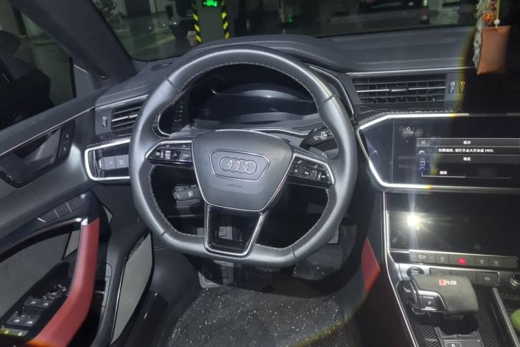 Used Audi A7L 2024 45 TFSI quattro S-line Black Warrior Edition Steering Wheel