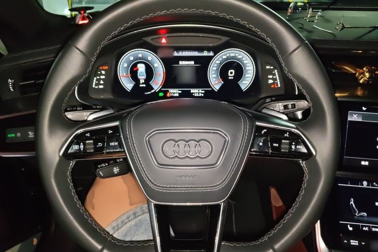 Used Audi A7L 2024 45 TFSI quattro Black Warrior Edition Steering Wheel
