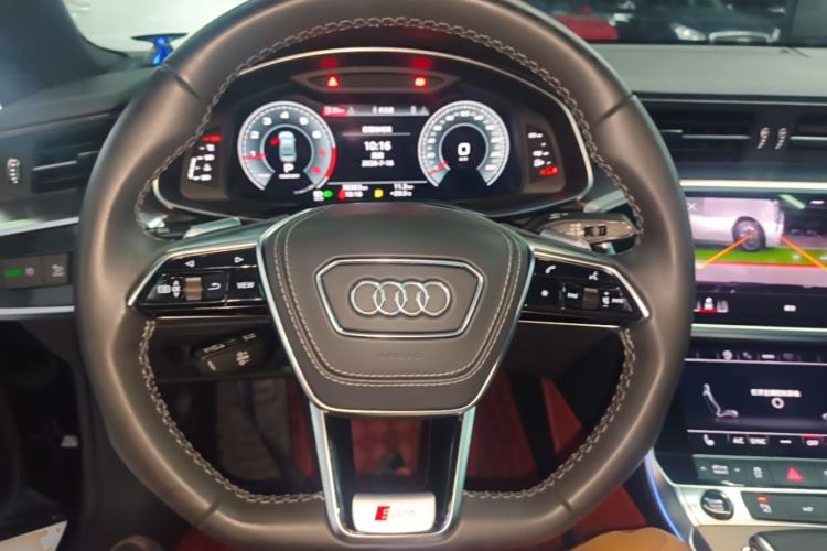 Used Audi A7L 2024 45 TFSI quattro Black Warrior Edition Steering Wheel
