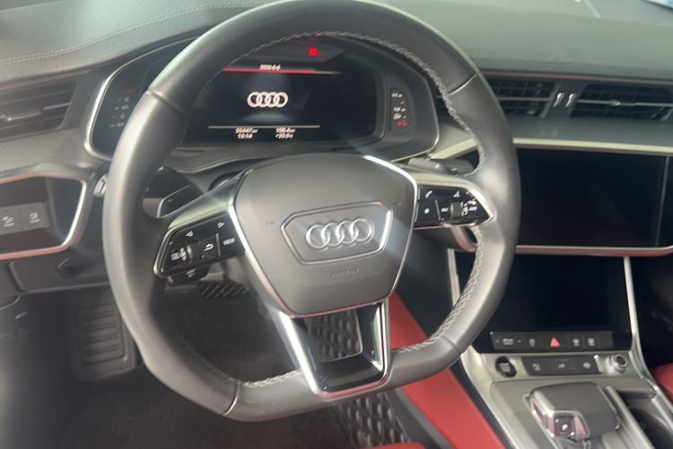 Used Audi A7L 2024 45 TFSI quattro S-line Black Warrior Edition Steering Wheel