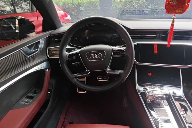 Used Audi A7L 2024 45 TFSI quattro S-line Black Warrior Edition Steering Wheel