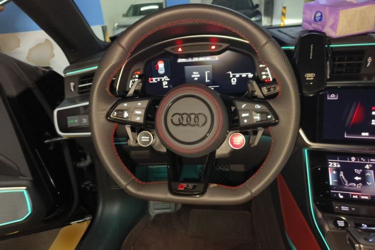 Used Audi A7L 2024 45 TFSI quattro S-line Black Warrior Edition Steering Wheel