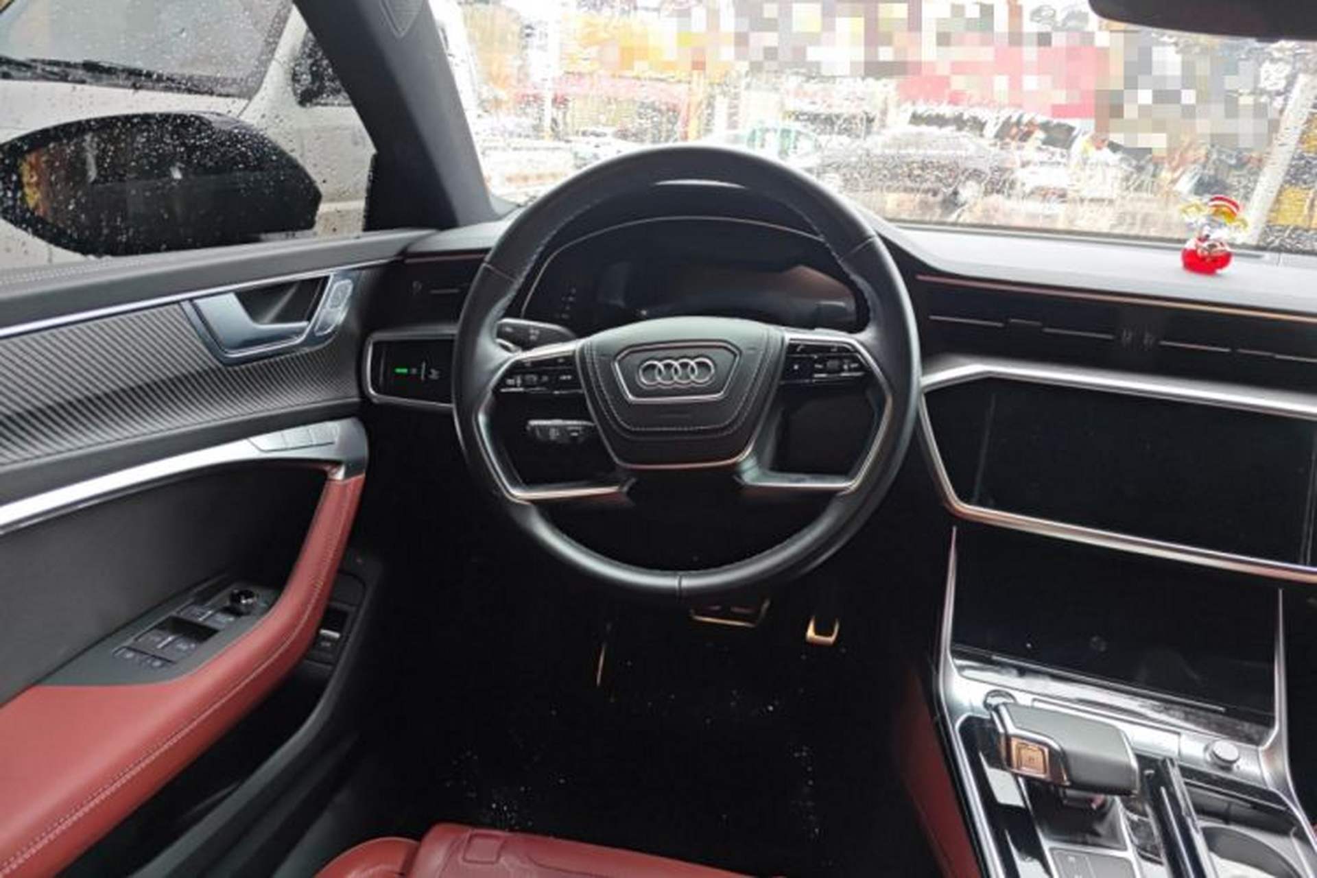 Used Audi A7L 2024 45 TFSI quattro Black Warrior Edition Steering Wheel