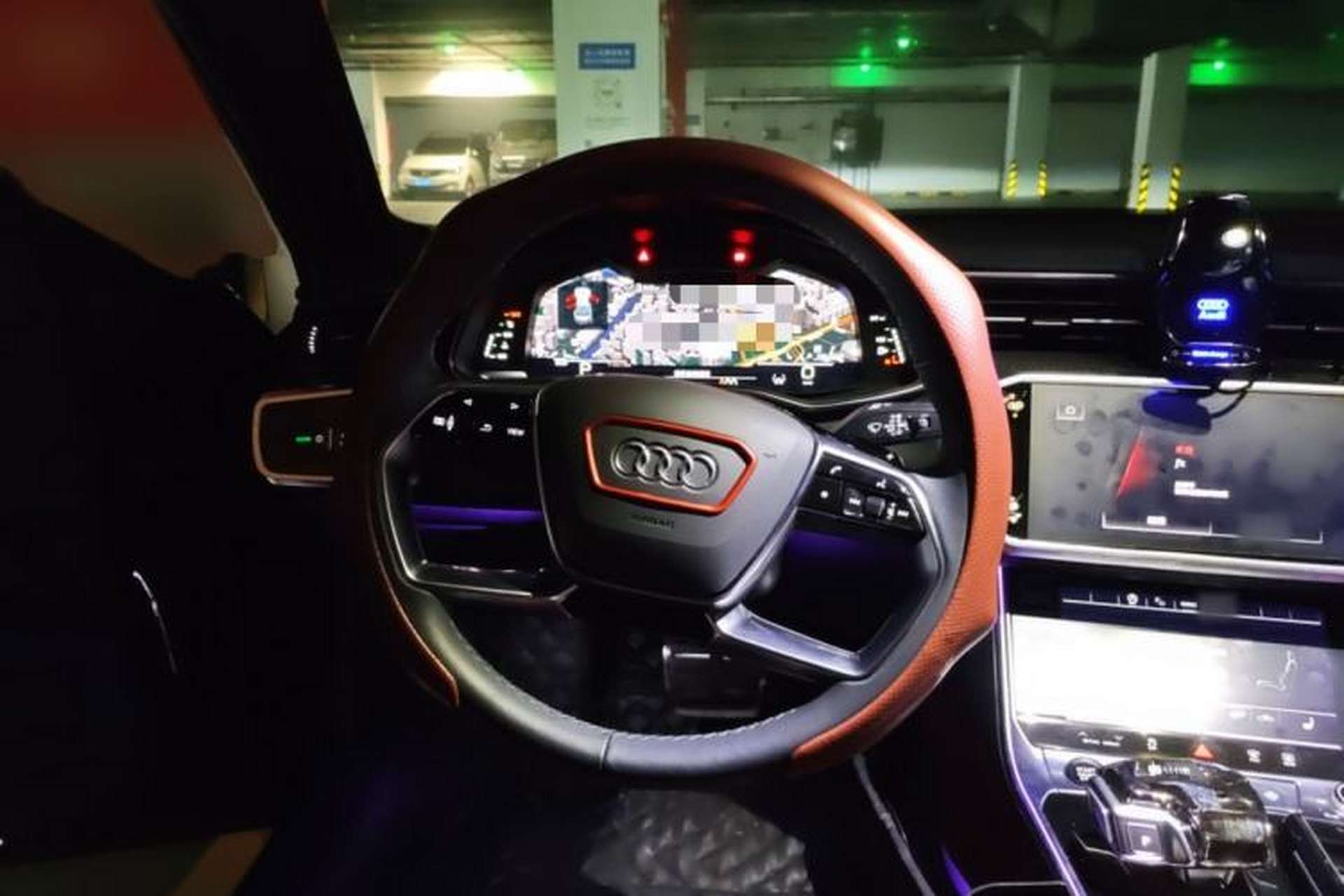 Used Audi A7L 2024 45 TFSI quattro S-line Black Warrior Edition Steering Wheel