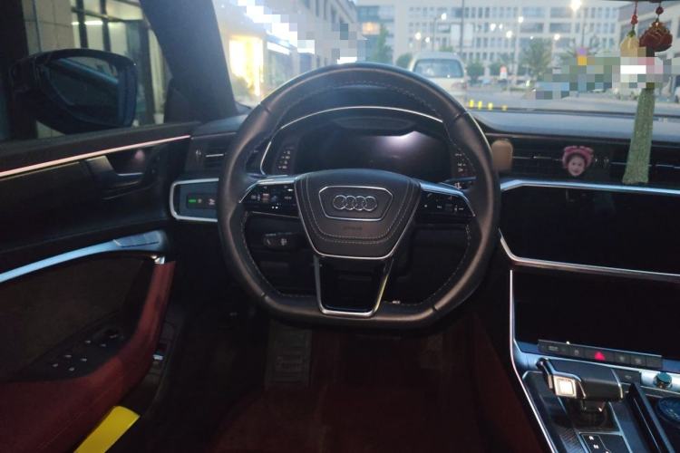 Used Audi A7L 2024 45 TFSI quattro Black Warrior Edition Steering Wheel