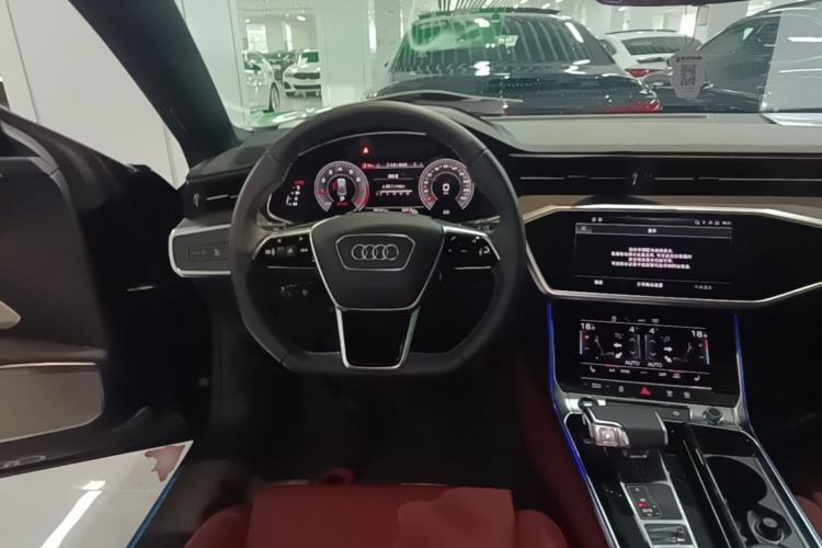 Used Audi A7L 2024 45 TFSI quattro S-line Black Warrior Edition Steering Wheel