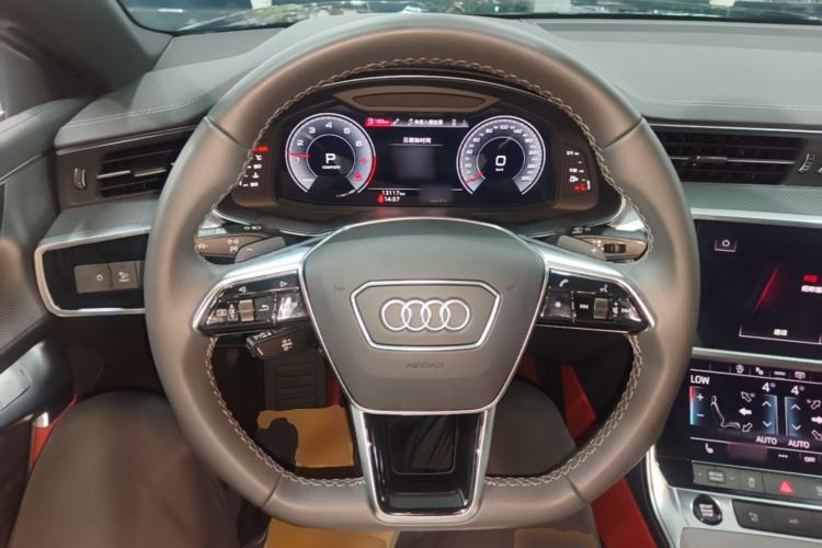 Used Audi A7L 2024 45 TFSI quattro S-line Black Warrior Edition Steering Wheel