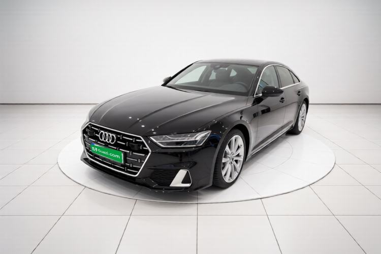 Audi A7L 2024 45TFSI S-line Dream-Building Edition Flow Crystal Package с пробегом Guazi used car, China used car export, Used car for sale, Used cars, Cheapest cars for sale