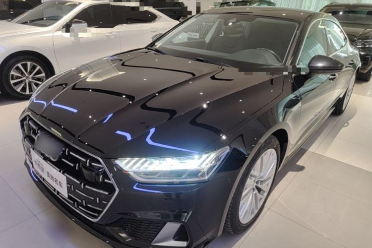 Used Audi A7L 2024 45TFSI S-line Dream-Building Edition Flow Crystal Package Guazi used car, China used car export, Used car for sale, Used cars, Cheapest cars for sale