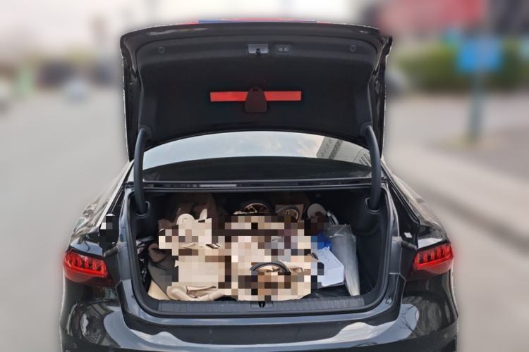 Used Audi A7L 2024 45TFSI S-line Dream-Building Edition Flow Crystal Package Trunk