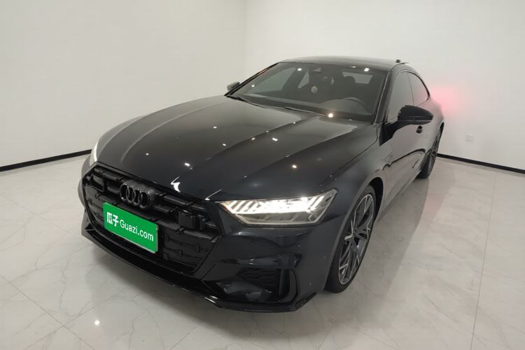 Used Audi A7L 2024 45 TFSI quattro S-line Black Warrior Edition Guazi used car, China used car export, Used car for sale, Used  cars, Cheapest cars for sale