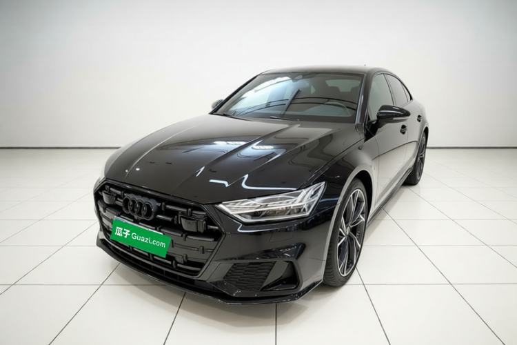 Ojetý Audi A7L 2024 45 TFSI quattro S-line Black Warrior Edition Guazi used car, China used car export, Used car for sale, Used cars, Cheapest cars for sale