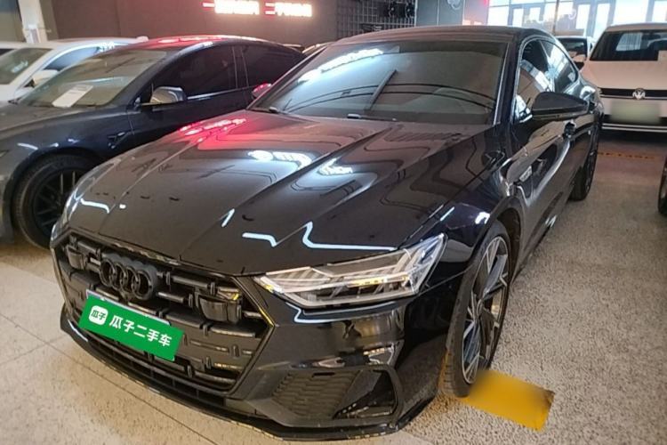 Audi A7L 2024 45 TFSI quattro S-line Black Warrior Edition مستعملة Guazi used car, China used car export, Used car for sale, Used  cars, Cheapest cars for sale