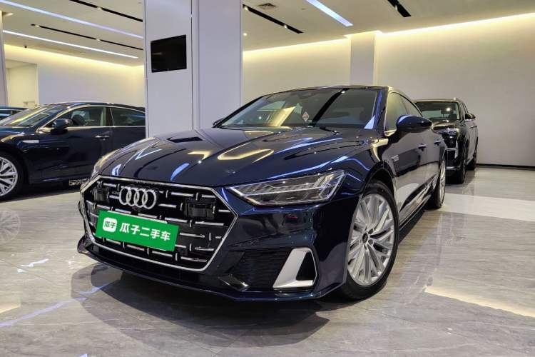 Used Audi A7L 2024 45TFSI S-line Dream-Building Edition Flow Crystal Package Guazi used car, China used car export, Used car for sale, Used  cars, Cheapest cars for sale