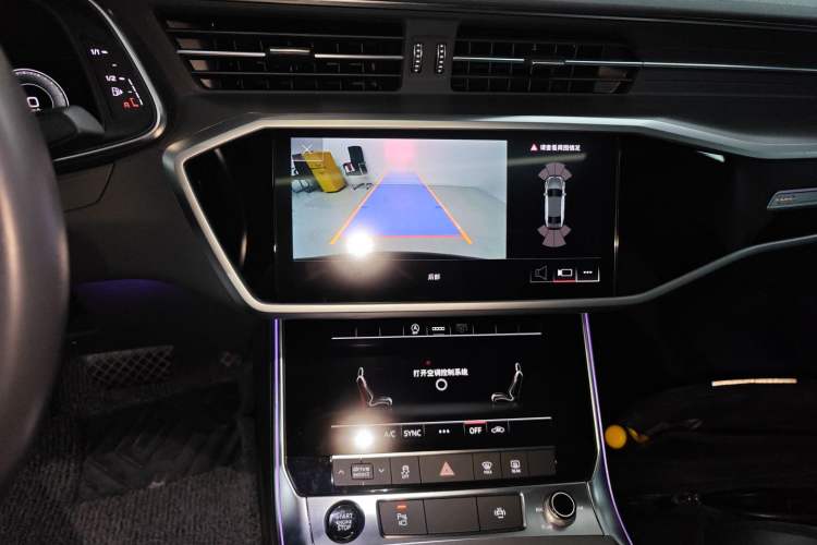 Used Audi A7L 2024 45TFSI S-line Dream-Building Edition Flow Crystal Package Audio And AC Panel