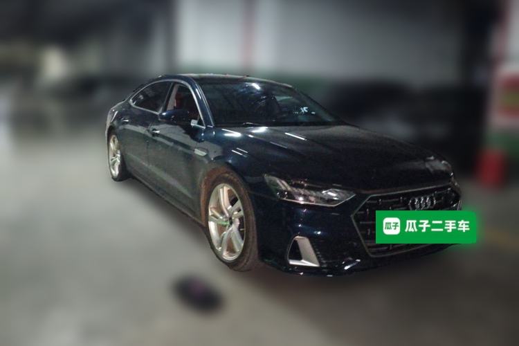 Used Audi A7L 2024 45 TFSI quattro Luxury Edition Front Right 45 Deg