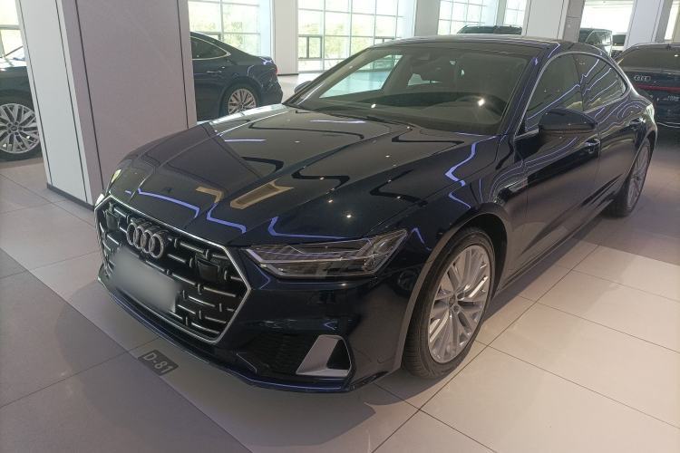 Used Audi A7L 2024 45TFSI S-line Dream-Building Edition Flow Crystal Package Guazi used car, China used car export, Used car for sale, Used cars, Cheapest cars for sale