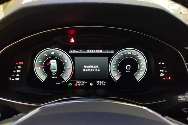 Used Audi A7L 2024 45TFSI S-line Dream-Building Edition Flow Crystal Package Instrument Cluster