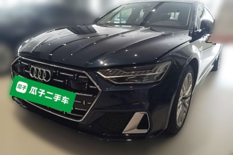 Used Audi A7L 2024 45TFSI S-line Dream-Building Edition Flow Crystal Package Guazi used car, China used car export, Used car for sale, Used cars, Cheapest cars for sale