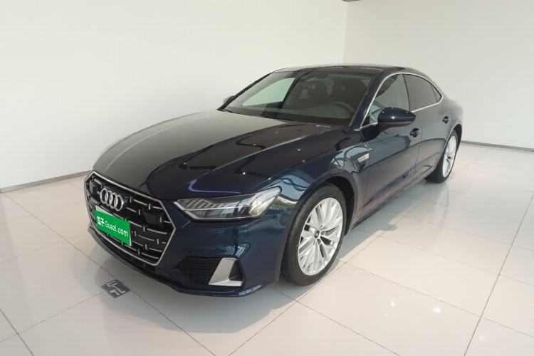 Used Audi A7L 2024 45TFSI S-line Dream-Building Edition Flow Crystal Package Guazi used car, China used car export, Used car for sale, Used cars, Cheapest cars for sale