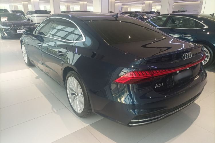 Used Audi A7L 2024 45TFSI S-line Dream-Building Edition Flow Crystal Package Rear Left 45 Deg