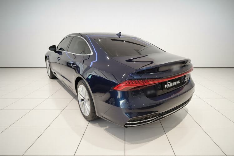 Used Audi A7L 2024 45TFSI S-line Dream-Building Edition Flow Crystal Package Rear Left 45 Deg