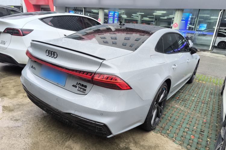 Used Audi A7L 2024 45 TFSI quattro RS Performance Edition Rear Right 45 Deg