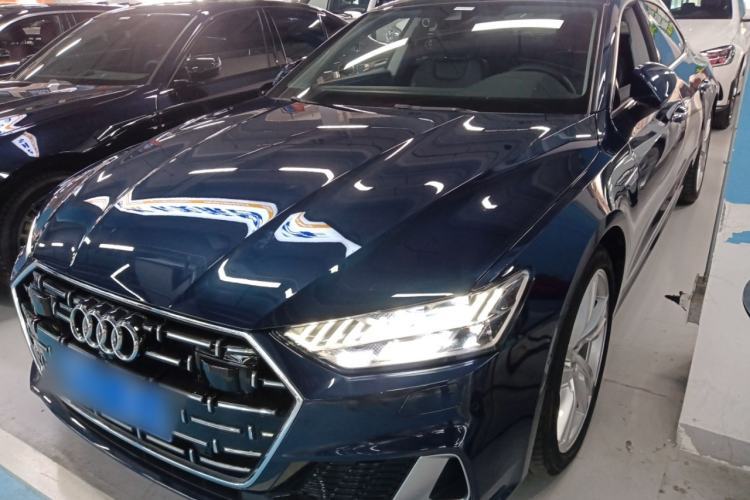 Used Audi A7L 2024 45TFSI quattro S-line Visionary Edition Flow Crystal Package Guazi used car, China used car export, Used car for sale, Used  cars, Cheapest cars for sale